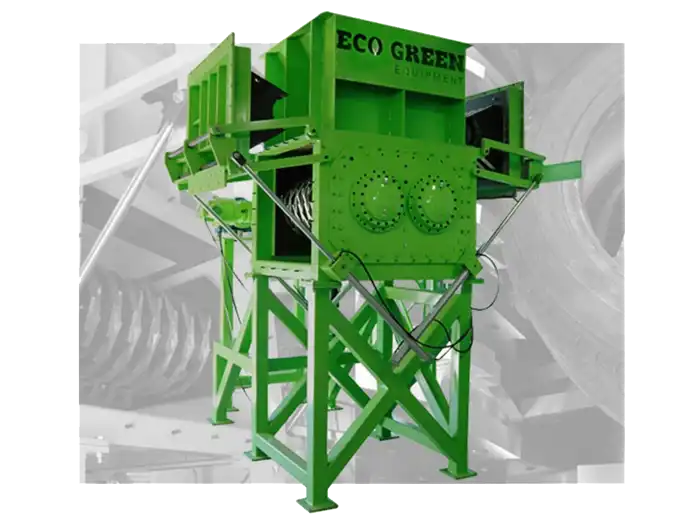 ECOGREEN eco gaint two shaft shredder knives & blades